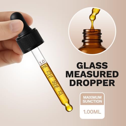 2 Pack Amber Dropper Bottle 1 oz