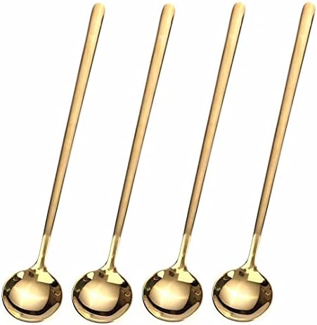 4 PCS 6.7 Inches Coffee Spoons, Stirring Spoons, Tea Spoons Long Handle