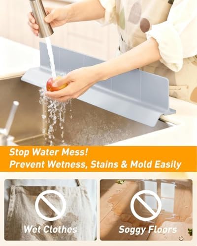 Silicone Sink Splash Guard 18" 23" 30"