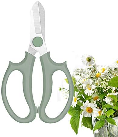 Leize Flower Scissors, Premium Thickened Stainless Steel Floral Shears