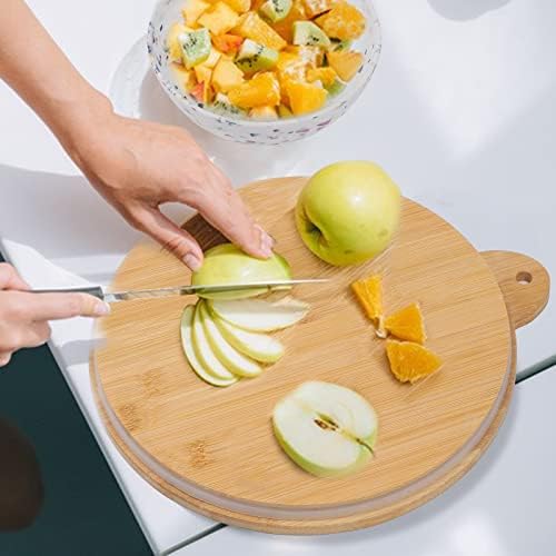 ECOWAY Melamine Salad Bowl, Bamboo Fiber Salad Bowl Large