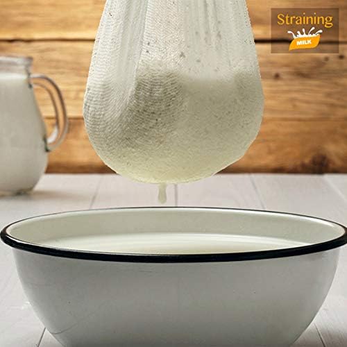 Cheesecloth, Grade 90, 36 Sq Feet, 100% Unbleached Cotton Fabric, Ultra Fine