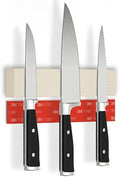 Magnetic Knife Holder for wall, includes self-adhesive tape, extra strong for