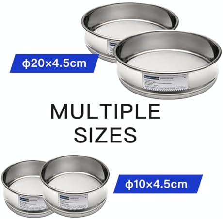 Lab Sieves 220 Mesh, Economy Test Sieve #220 Mesh, 304 Stainless Steel Wire