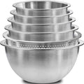 DUTZUN Kitchen Gadgets, Stainless Steel Mixing Bowls & Colander Strainer