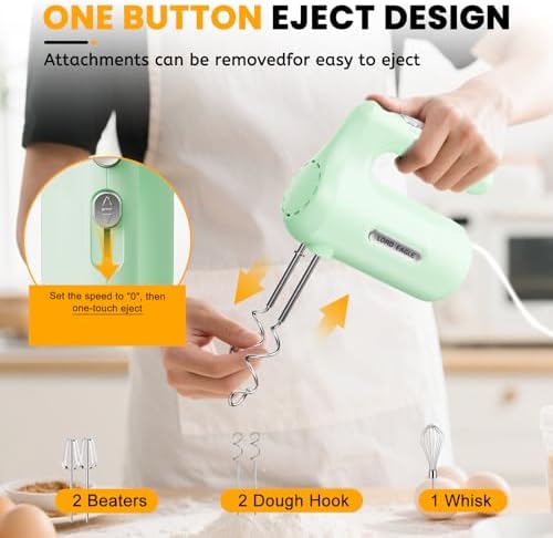 Lord Eagle 5-Speed Hand Mixer Electric