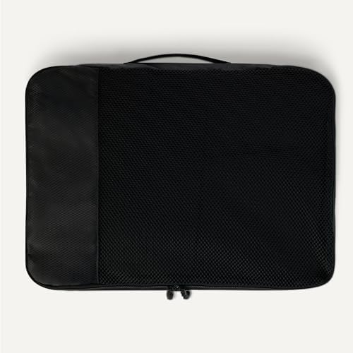 Amazon Essentials 4-Piece Packing Cubes Travel Accessories Set, Luggage
