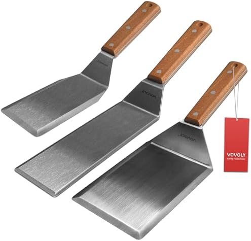 Stainless Steel Spatula Set, Grill Spatula Set