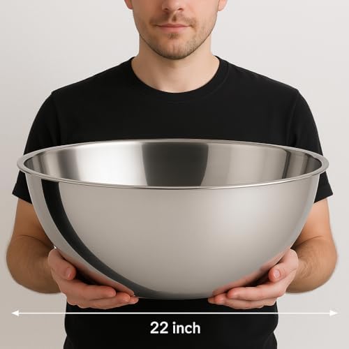 Stainless Steel Mixing Bowl for Commercial and Home Kitchen