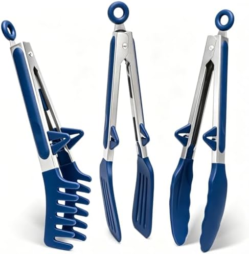 9" Kitchen Tongs for cooking