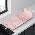Kitsure Extendable Dish Drying Rack, 19.2"-26.7" L x 12.9" W