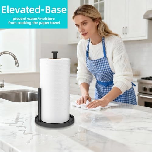 Paper Towel Holder Countertop, Standing Paper Roll Holder