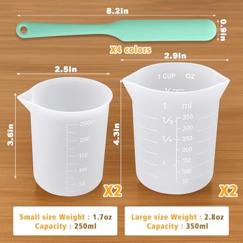 Palksky Silicone Chocolate Melting Cup Set