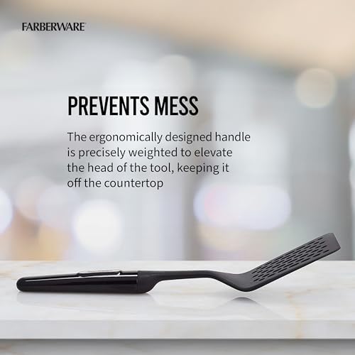 Farberware Professional Heat Resistant Nylon Slotted Turner-Safe