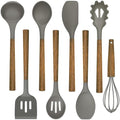 Umite Chef Silicone Cooking Utensil Set, 8-Piece Kitchen Utensils Set