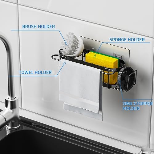 Cisily Kitchen Sponge Holder for Kitchen Sink
