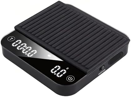 ShanSon Mini Coffee Scale with Timer, 0.1g High Precision Espresso Scale