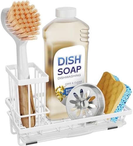 SWTYMIKI Sink Caddy Sponge Holder