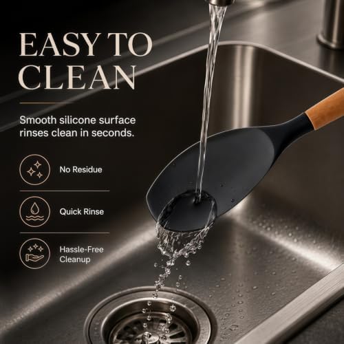 Silicone 10 Pcs Kitchen Cooking Utensils Set, Recycled Materials Certification