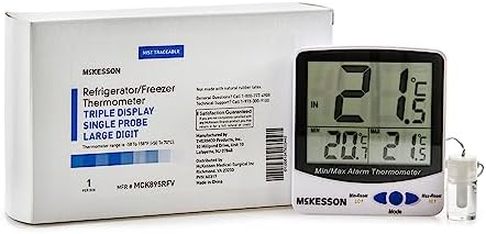 McKesson Refrigerator/Freezer Thermometer