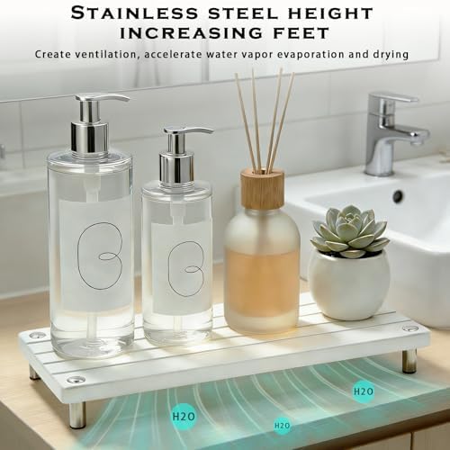 Durable Kitchen Sink Organizer, Instant Dry Sink Caddy