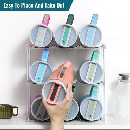 Premium Water Bottle Organizer for Stanley 40OZ & Various Bottles