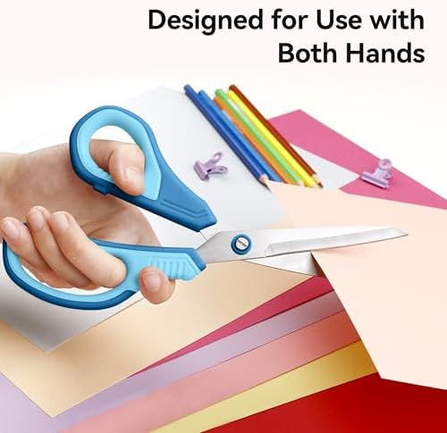 QMVESS 8.5" Scissors All Purpose 3 Pack Heavy Duty