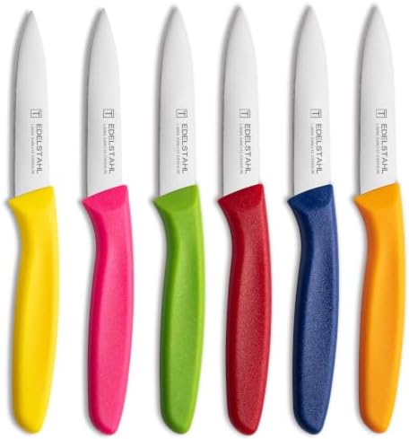 Paring Knife Set, Straight Edge Paring Knives