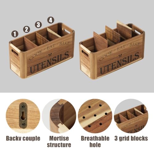 Utensil Holder for Kitchen Countertop