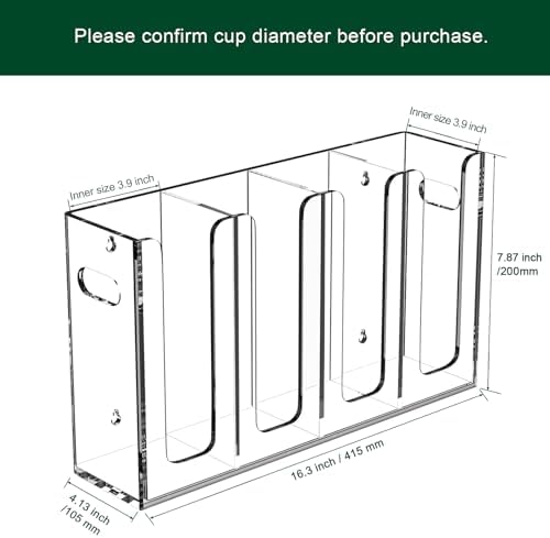 Disposable Coffee Cup Dispenser