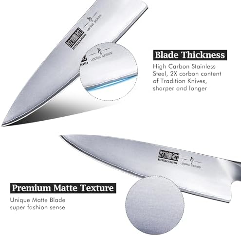 HOSHANHO Kitchen Knife in Japanese High Carbon Steel, Professional High-Class