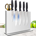 Magnetic Knife Block Without Knives—Stainless Steel Double-Sided Magnetic Knife