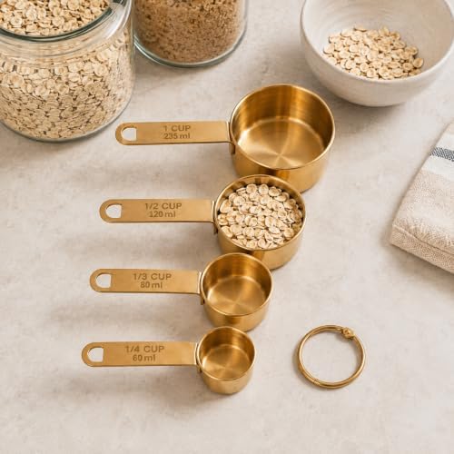 Stainless Steel Metal Measuring Cups