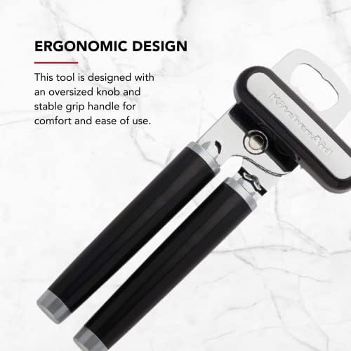 KitchenAid Classic Multifunction Can Opener and Bottle Opener Easy to Use