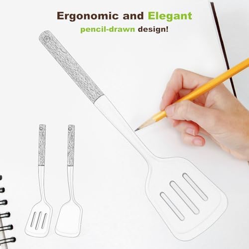 Pack of 2 Silicone Spatula Set