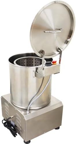 Conmercial Salad Spinner Stainless Steel Vegetable Drainer Dehydrator
