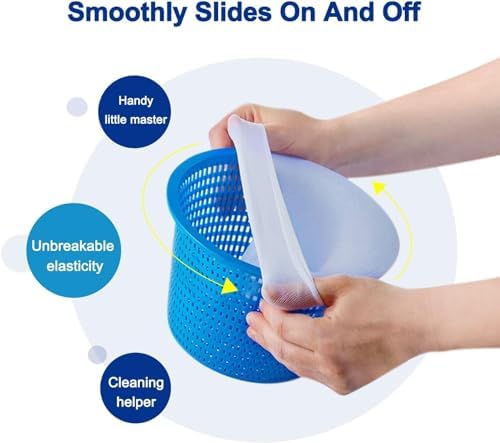 150 Pack Pool Skimmer Socks for Pool Filters, Filters Baskets and Skimmers to