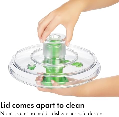 OXO Good Grips 6.22 Qt Salad Spinner, Vegetable Washer & Strainer