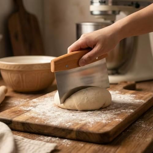 Dough Cutter, Kitchen Scraper, Food Scrapers, Bench Scraper Kitchen Tool