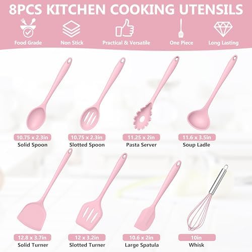 TeamFar Silicone Cooking Utensils Set
