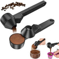 Coffee Scoop and Funnel with Built-in Leveler, PCTG 2 Tablespoon Measuring Scoop