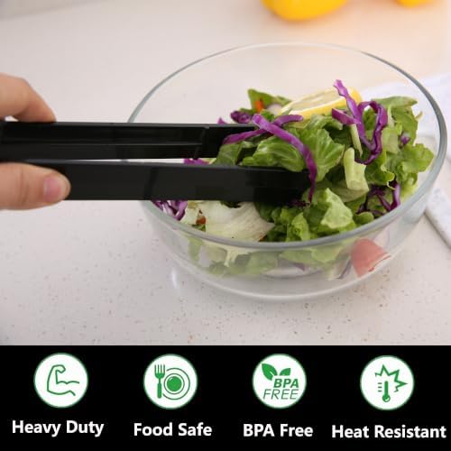 Plastic Serving Tongs Disposable Kitchen Tongs