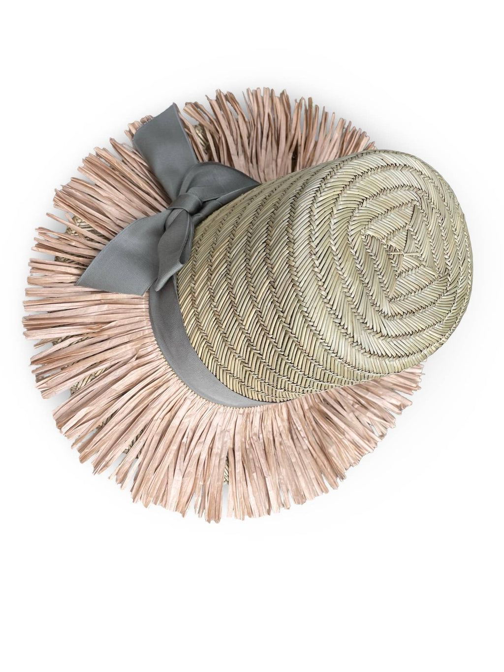 Cha Cha's House of Ill Repute - Bewitched - Fringed Beach Hat: Medium 22.5/23