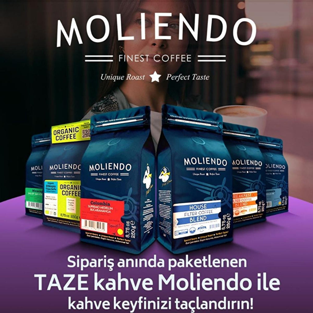 Moliendo Yemen Mocha Whole Bean Coffee - Arabica Coffee Beans, Single-Origin, Specialty Coffee