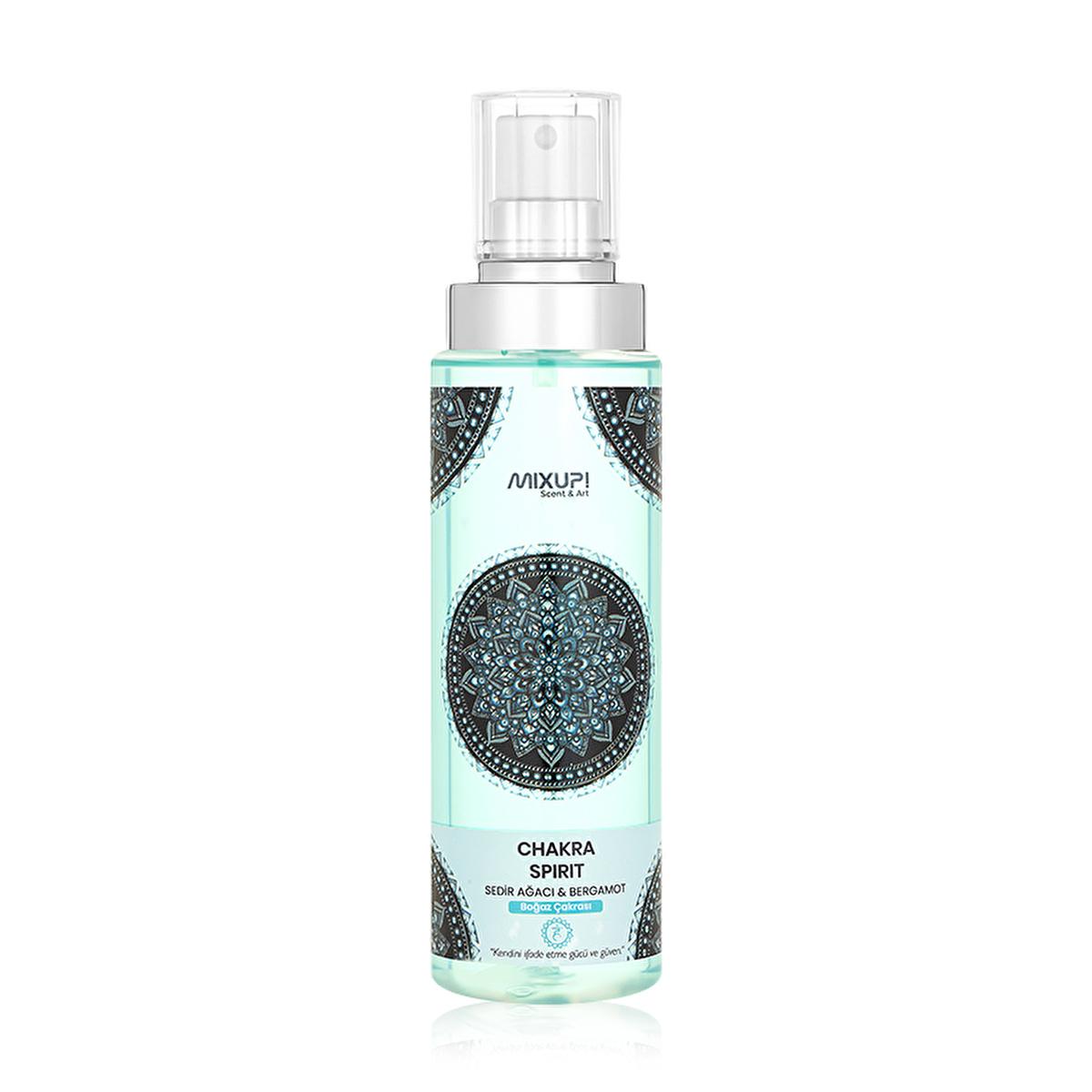 Mixup. Vegan & Cruelty-Free Chakra Spirit Body Spray with Sedir Ağacı & Bergamot - 200ml, Refreshing & Moisturizing