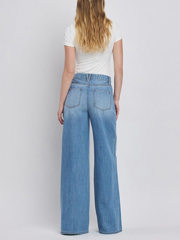 Calliope High Rise Wide Leg Jeans