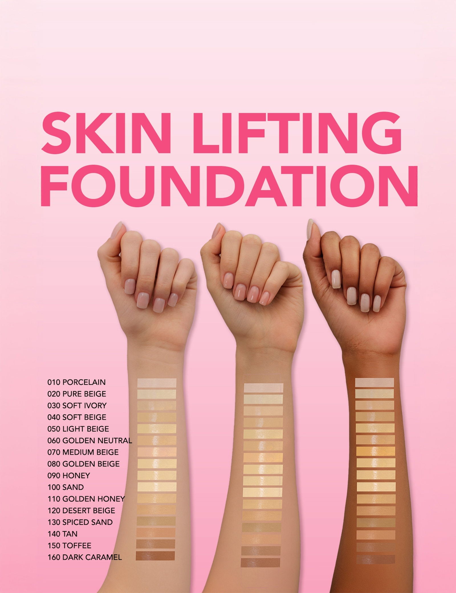 Flormar Skin Lifting SPF 30 Foundation Firming Creamy Texture 30ml