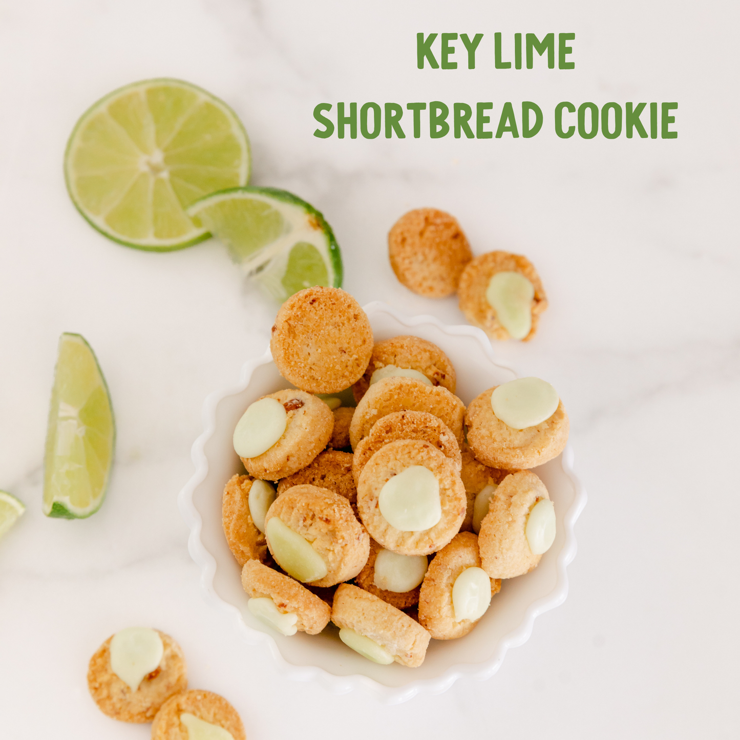 Charleston Gift Tin | Gourmet Key Lime Shortbread Cookies