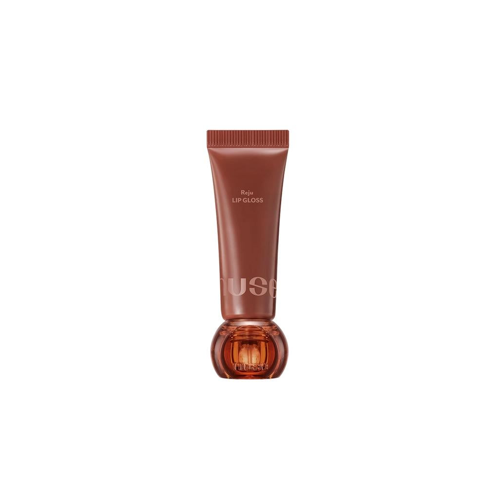 Nuse Reju Lip Gloss 06 Pepty Coco High-Shine Finish 4.5g