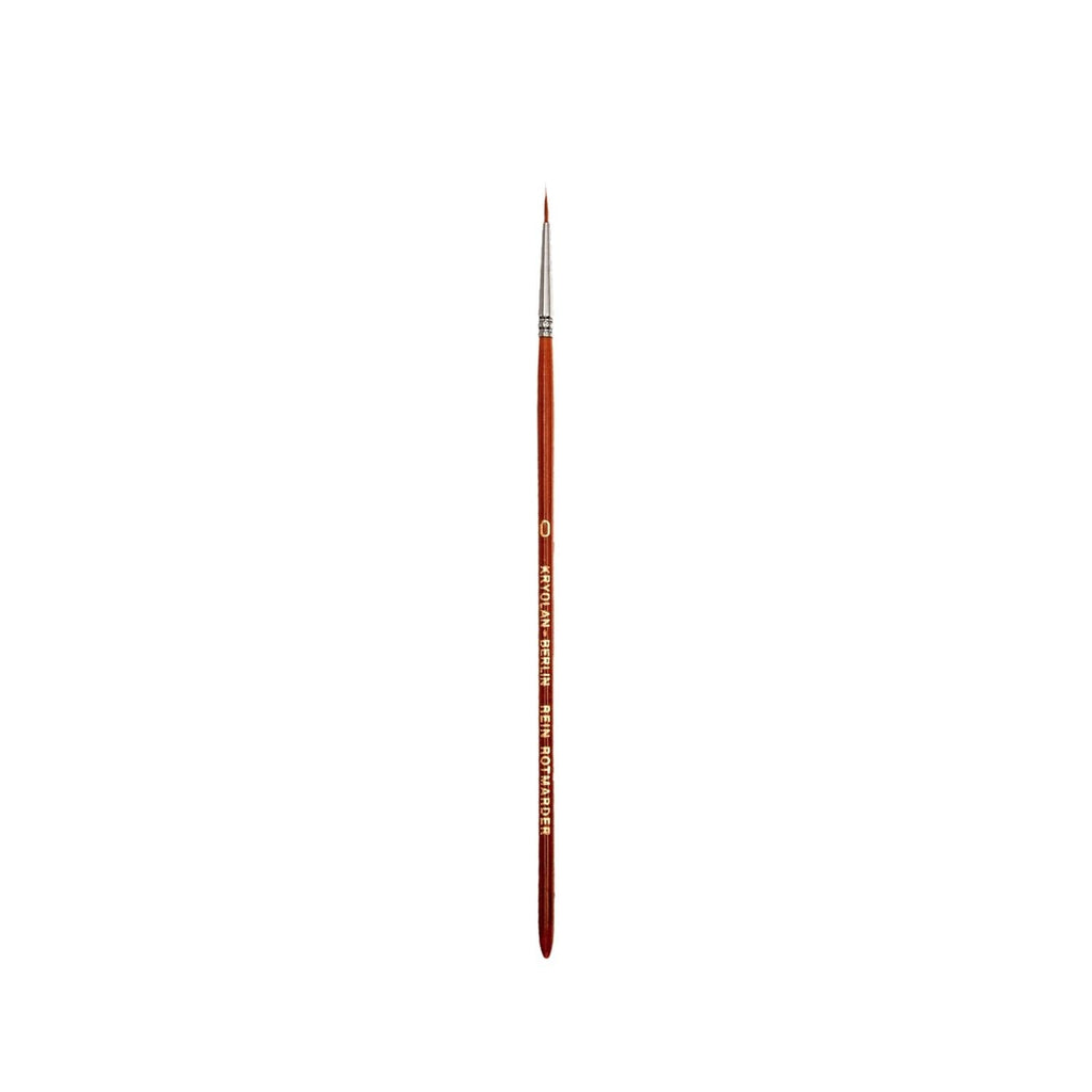 Kryolan Excellence Round Tip Makeup Brush 0